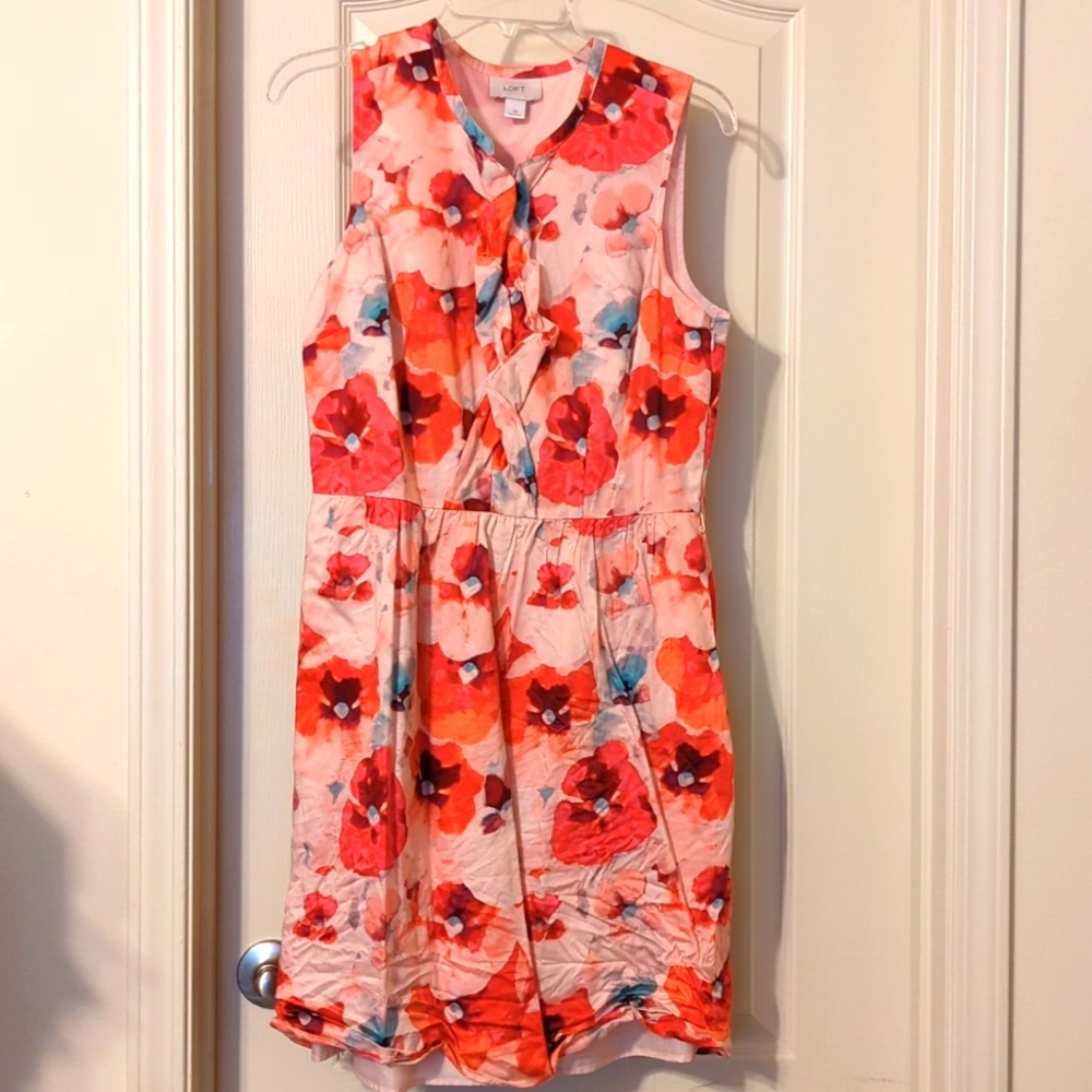 Pink Loft dress size 10